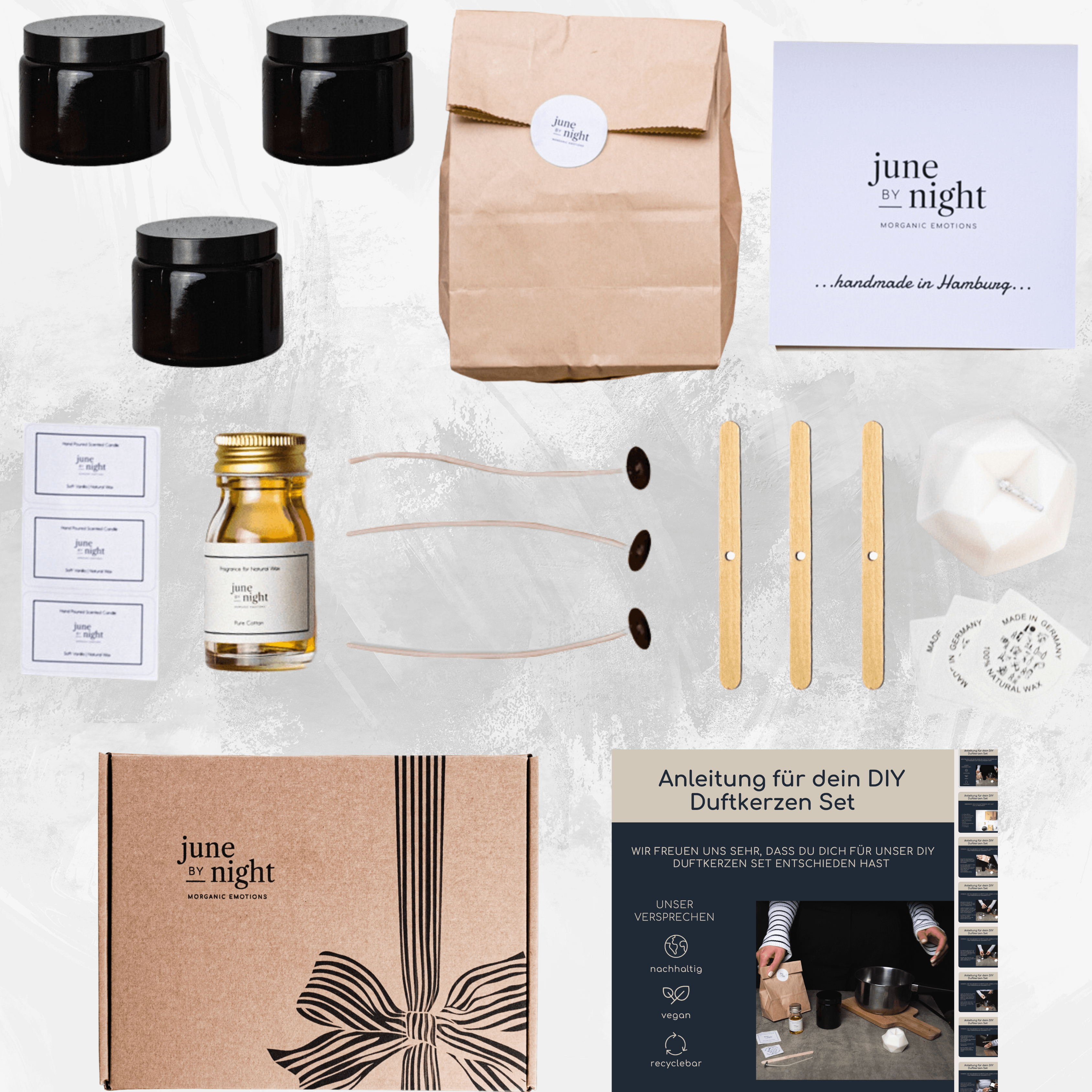 Faire by Samo - Kit DIY bougie 100gr chez La Seinographe